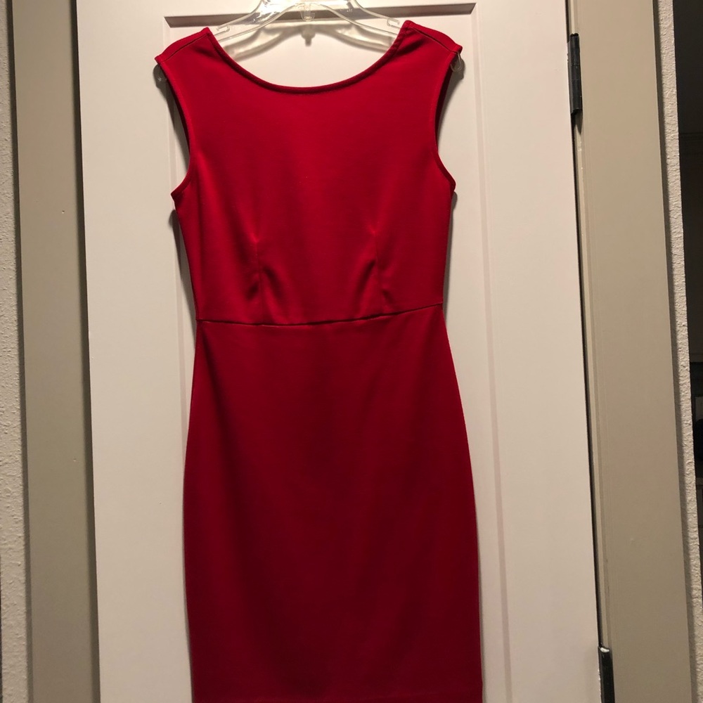 Red dress